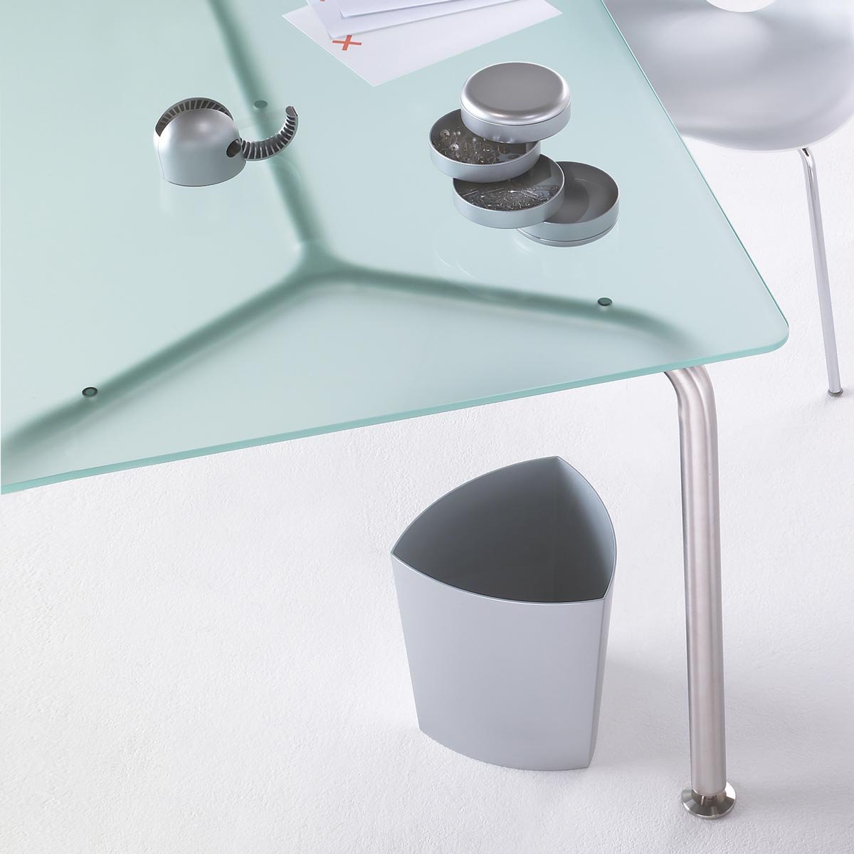 Eco white | Cestino gettacarte — foto 4
