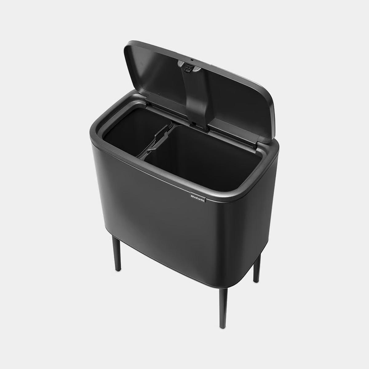 Bo Touch Bin 11+23 Confident Grey | Pattumiera — foto 3