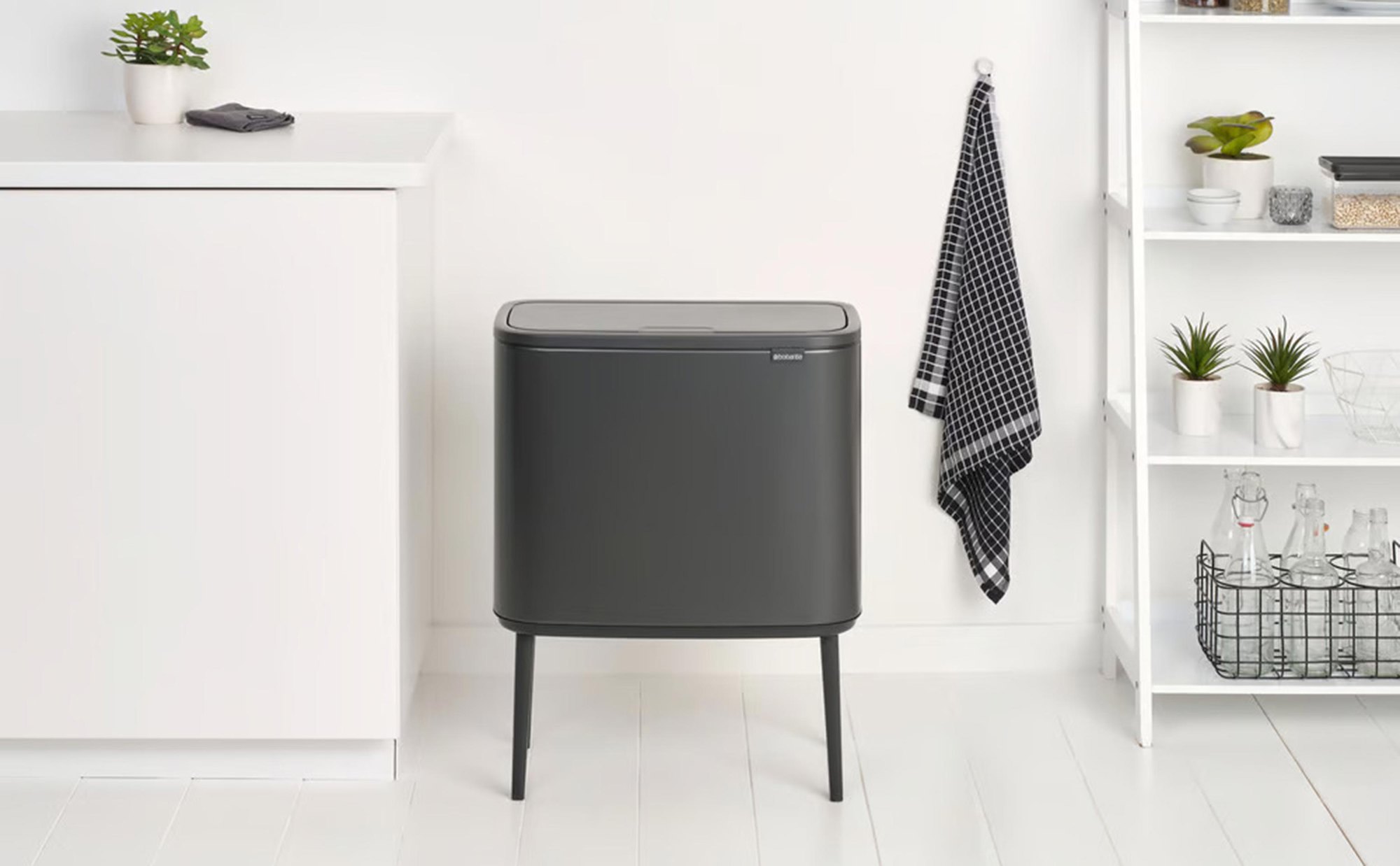 Bo Touch Bin 11+23 Confident Grey | Pattumiera — foto 5