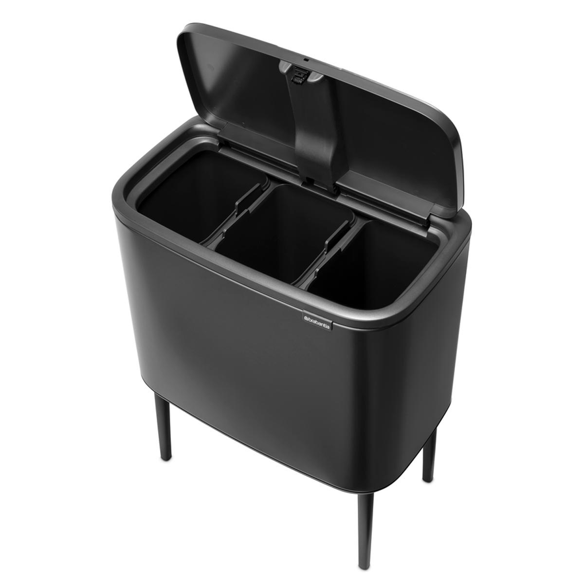 Bo Touch Bin 3x11 Confident Grey | Pattumiera — foto 2