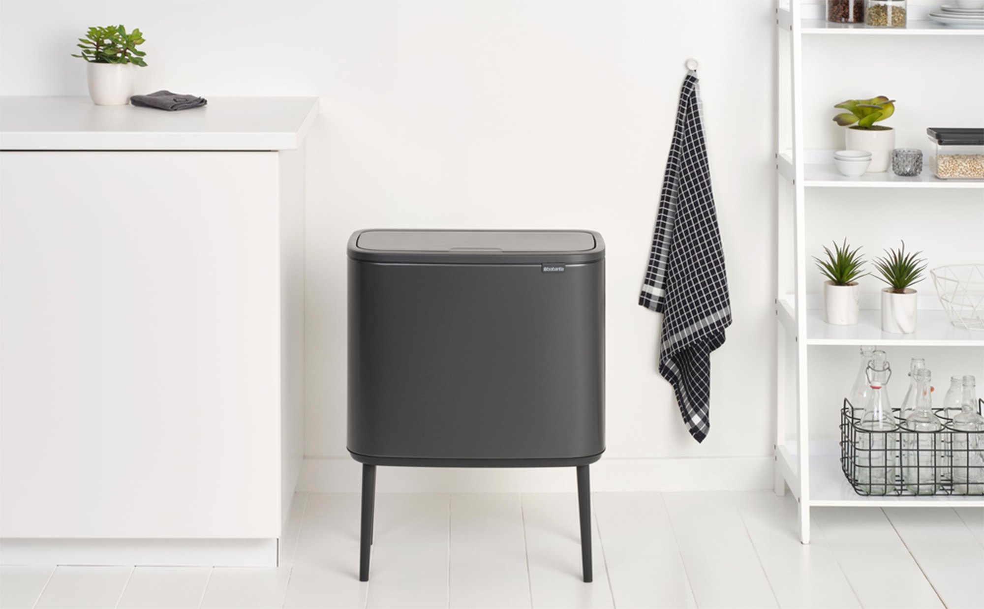 Bo Touch Bin 3x11 Confident Grey | Pattumiera — foto 7