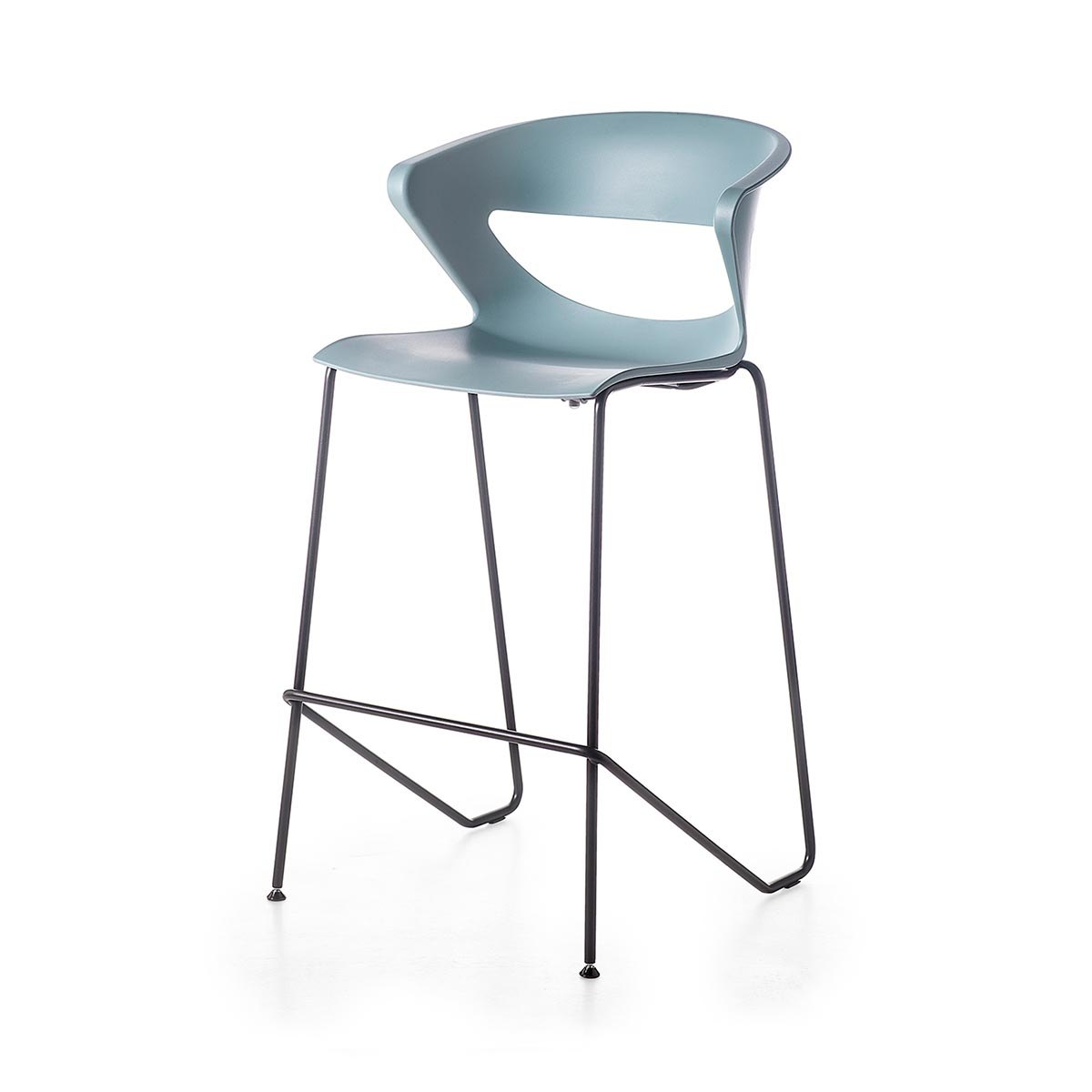 Kicca Stool telaio semi slitta — foto 1