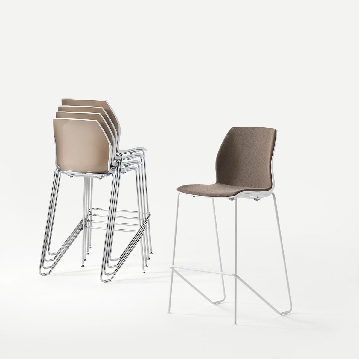 Kalea Stool telaio semi slitta — foto 2