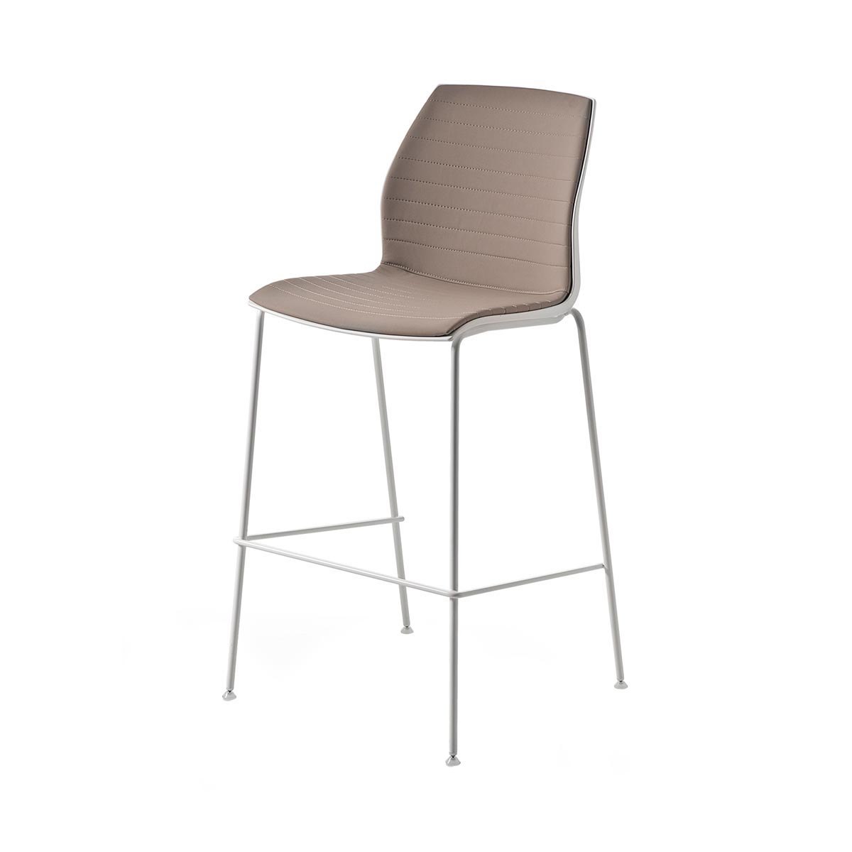 Kalea Stool con sedile-schienale rivestiti — foto 4