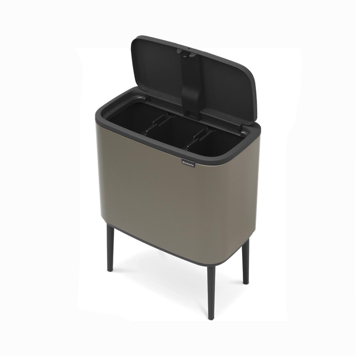 Bo Touch Bin 3x11 Platinum | Pattumiera — foto 5