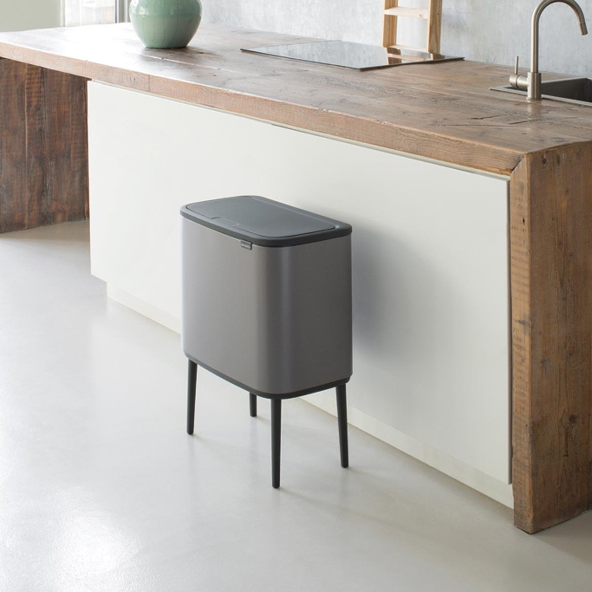 Bo Touch Bin 3x11 Platinum | Pattumiera — foto 7