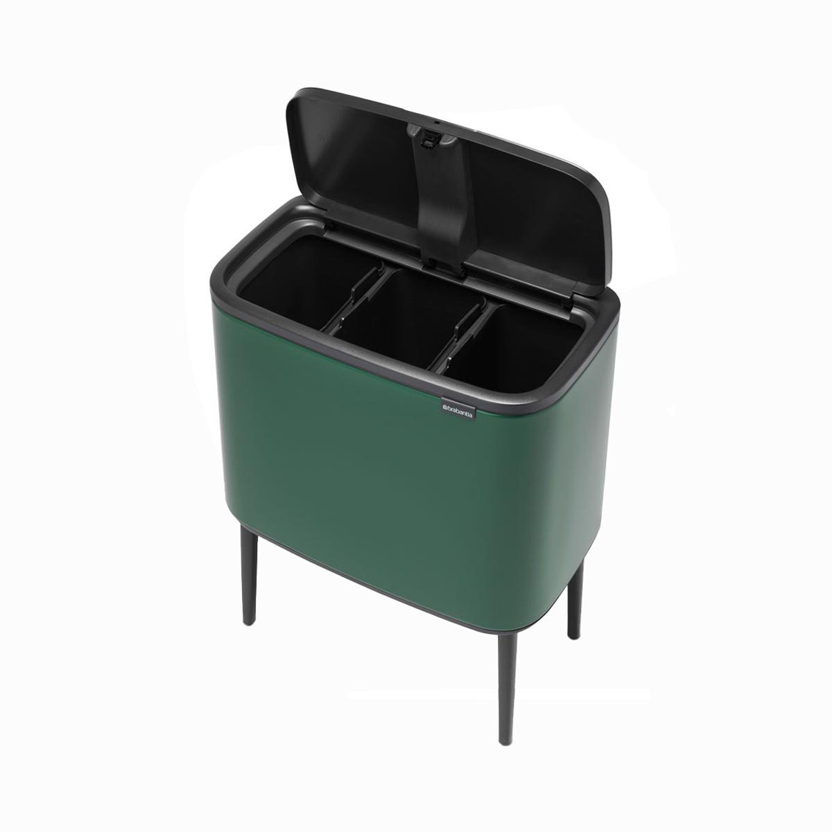Bo Touch Bin 3x11 Pine Green | Pattumiera — foto 4