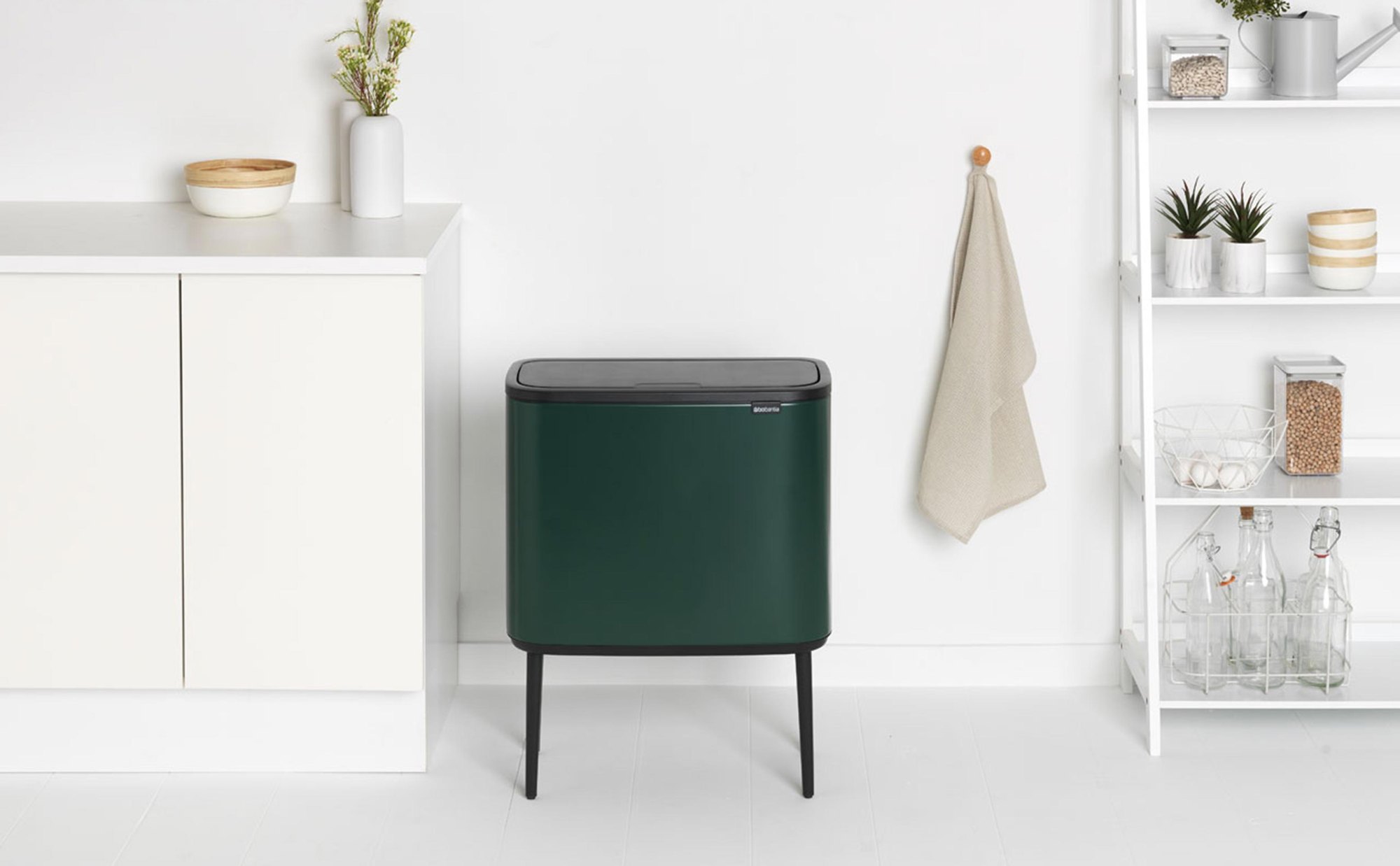 Bo Touch Bin 3x11 Pine Green | Pattumiera — foto 7