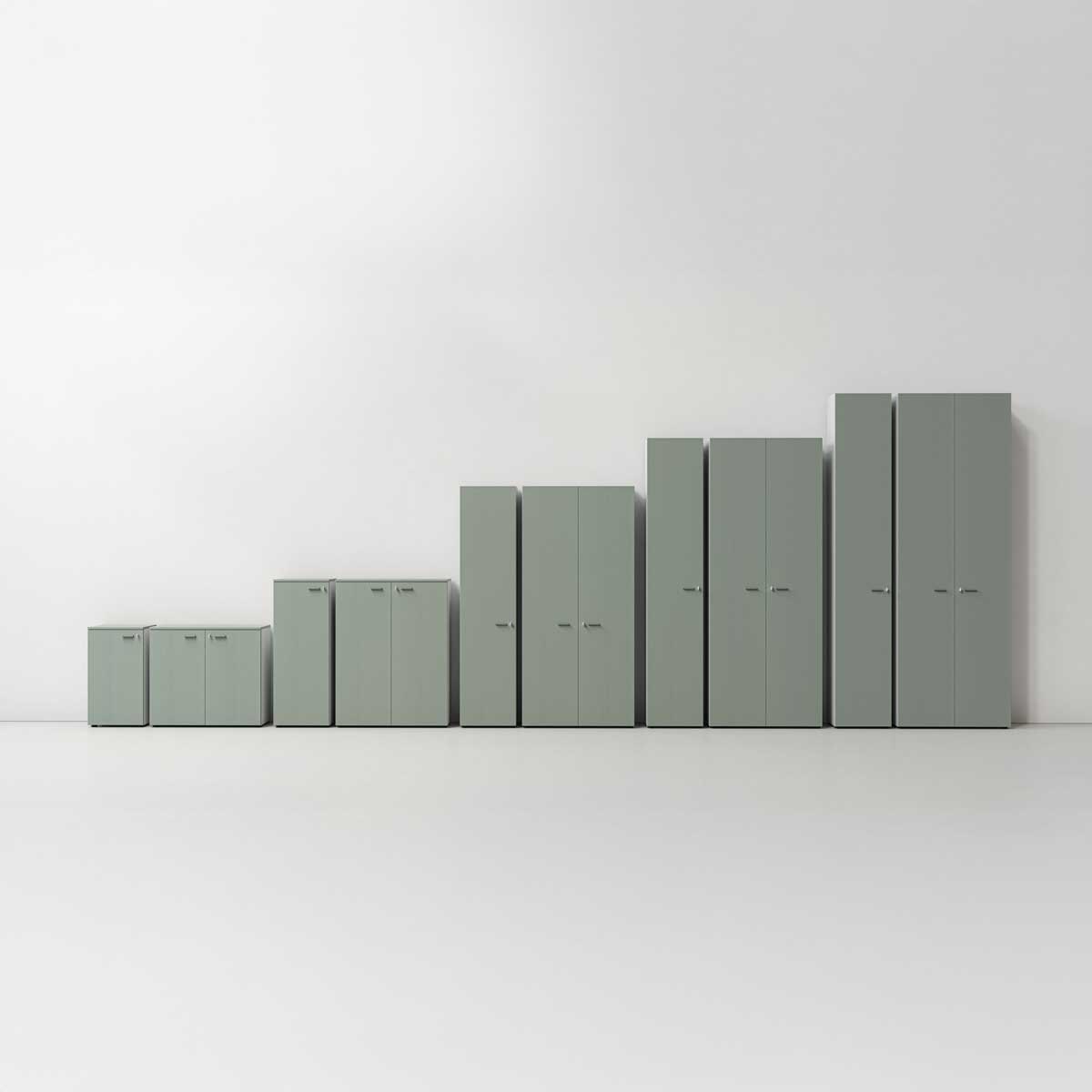 Armadio 1 anta Larghezza 45 cm per ufficio | Archiviazione — foto 6