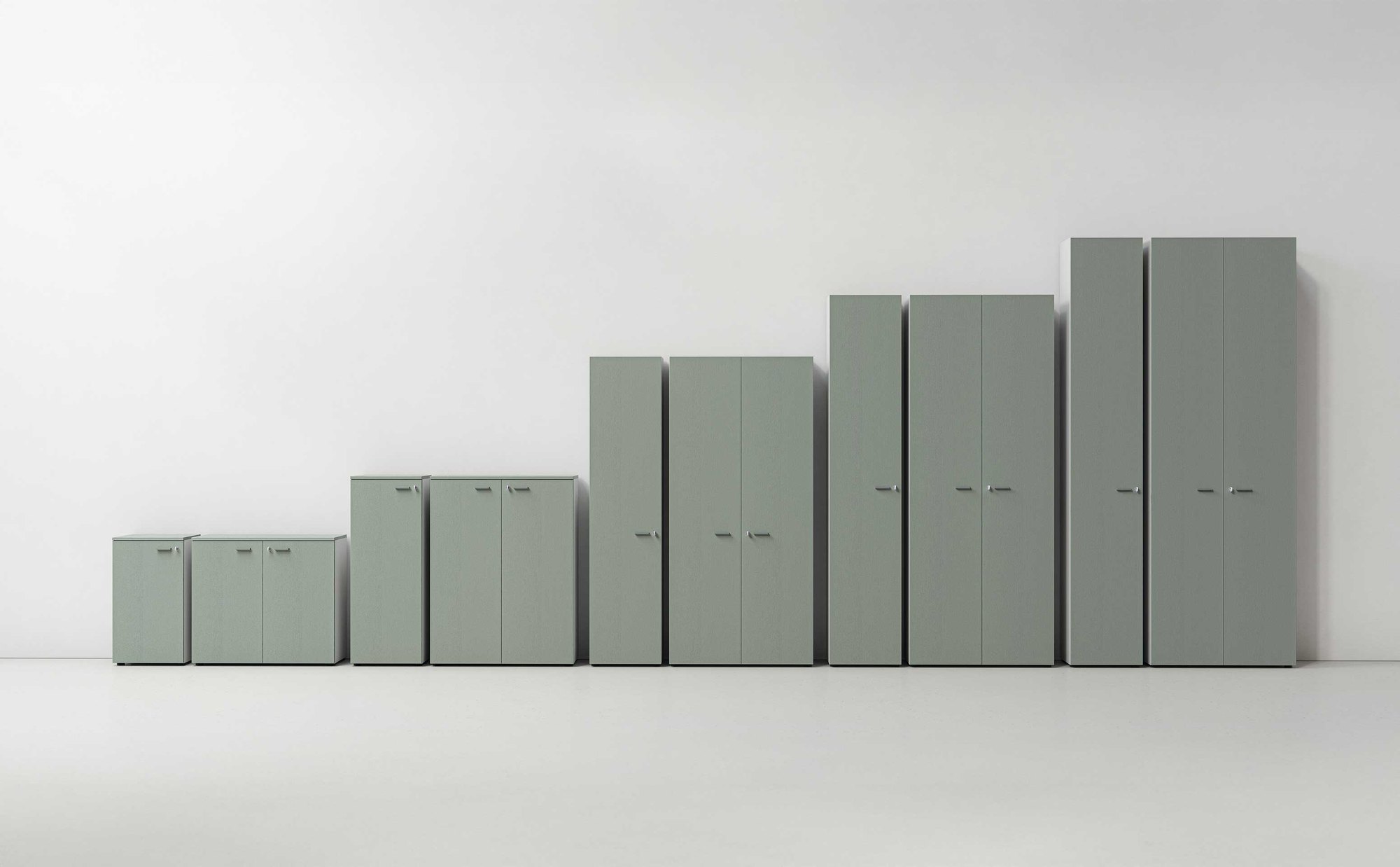 Armadio 1 anta Larghezza 45 cm per ufficio | Archiviazione — foto 8