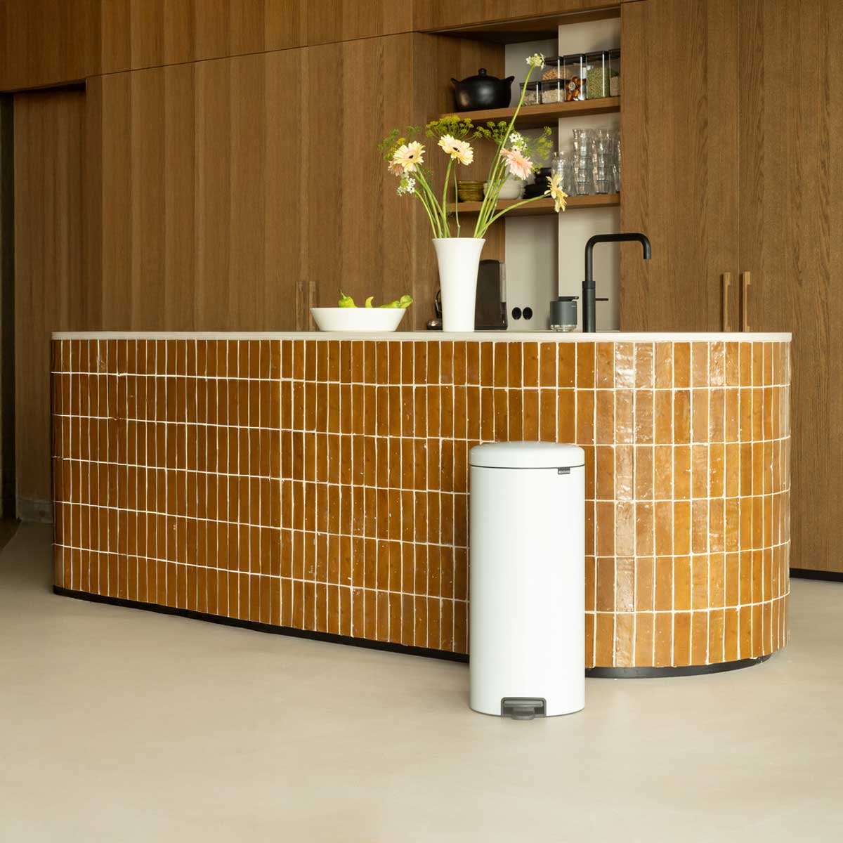 NewIcon a pedale 30 L White | Pattumiera — foto 3