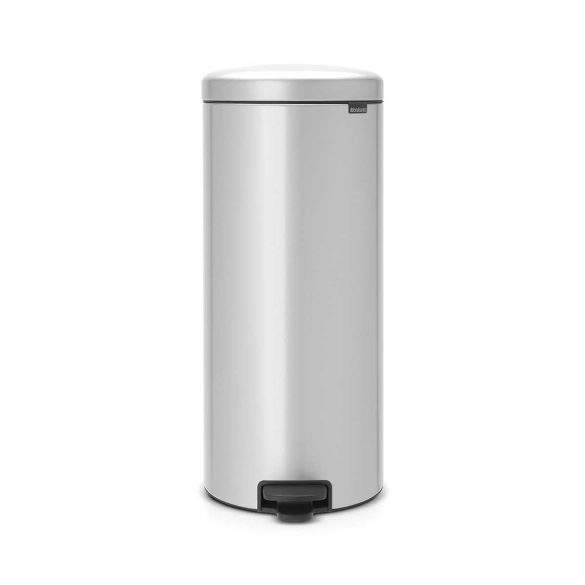 NewIcon a pedale 30 L Metallic Grey | Pattumiera — foto 1