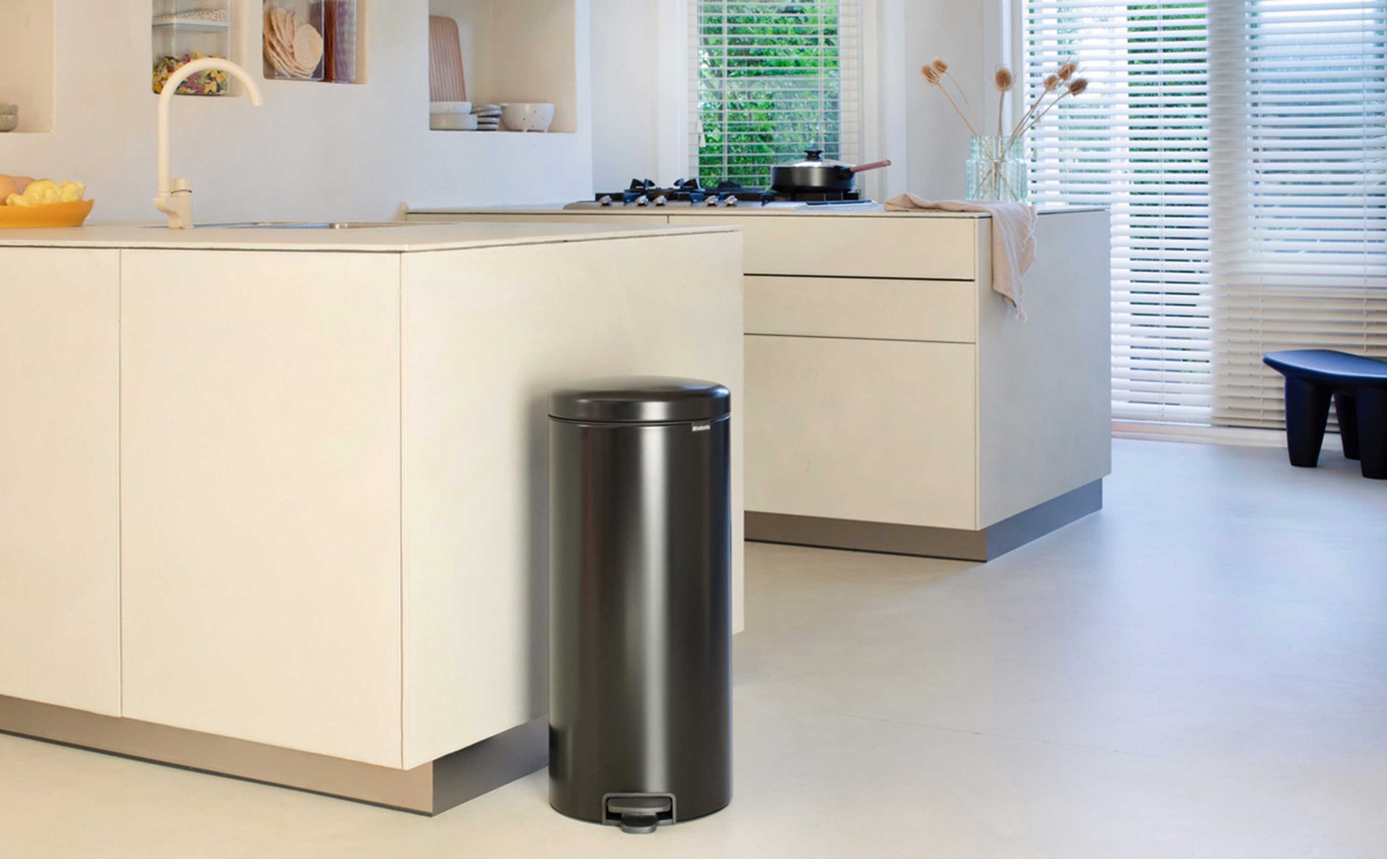 NewIcon a pedale 30 L Matt Black | Pattumiera — foto 6
