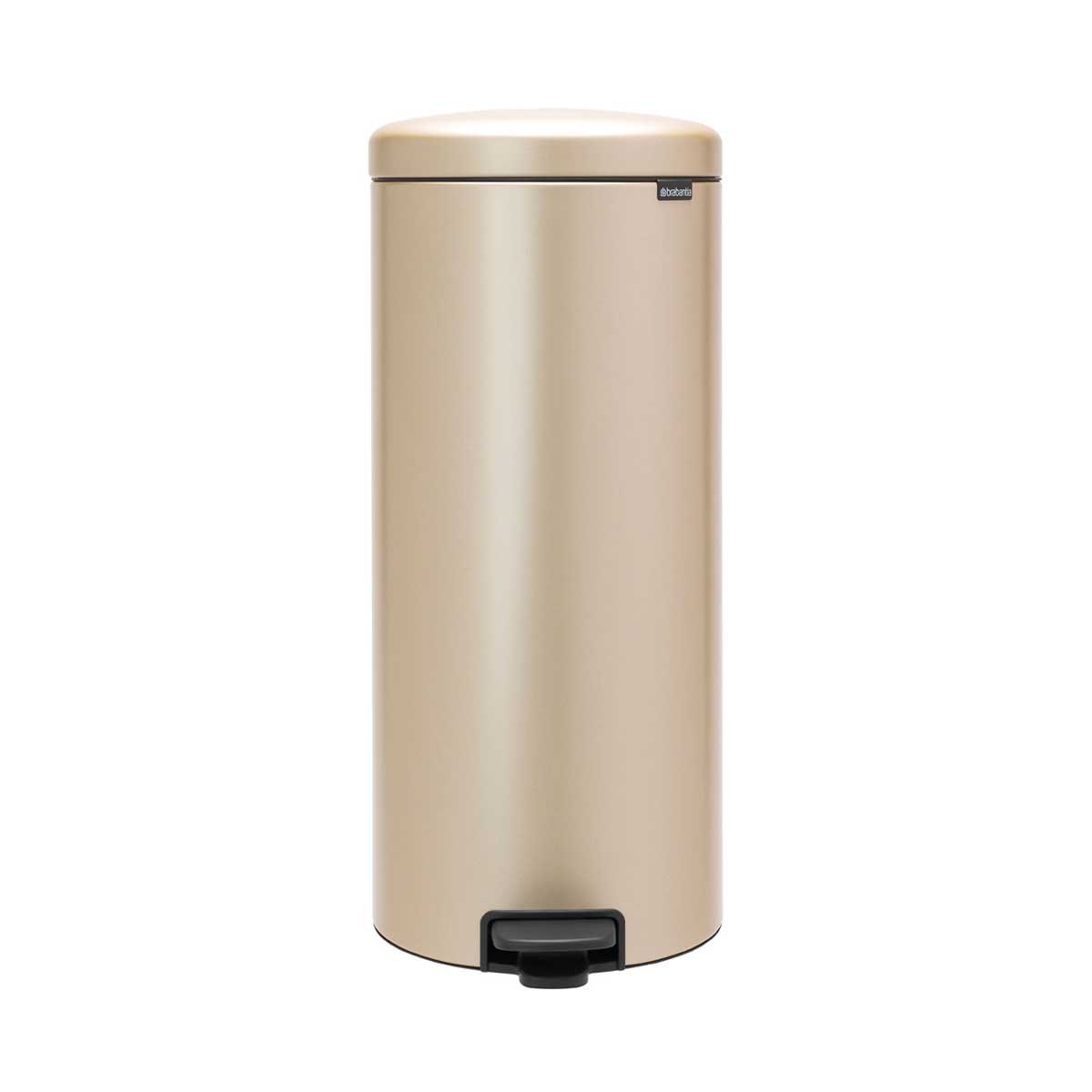NewIcon a pedale 30 L Metallic Gold | Pattumiera — foto 1