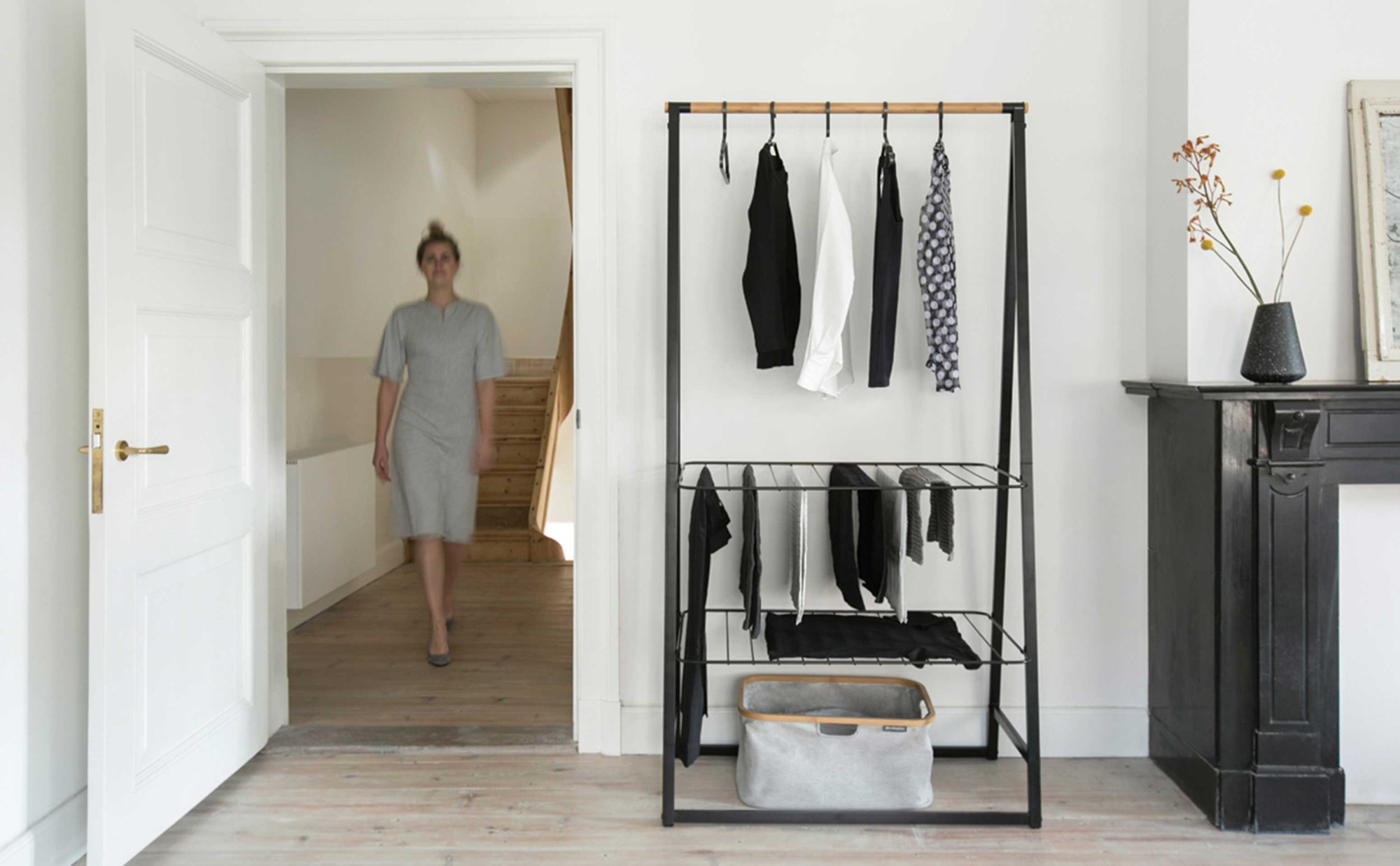 Appendiabiti Linn Grande Black | Organizer — foto 10