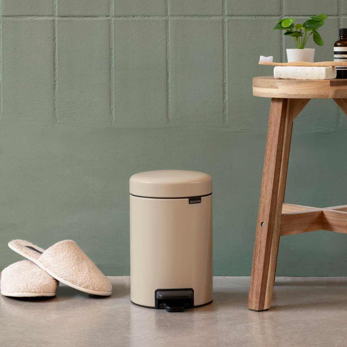 NewIcon a pedale 5 L Soft Beige | Pattumiera — foto 4