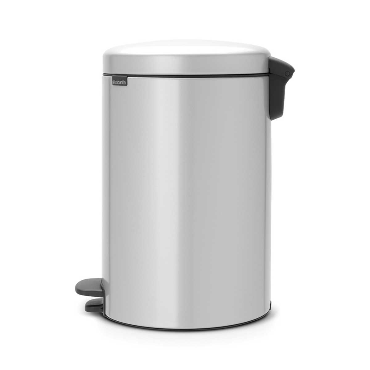 NewIcon a pedale 20 L Metallic Grey | Pattumiera — foto 2