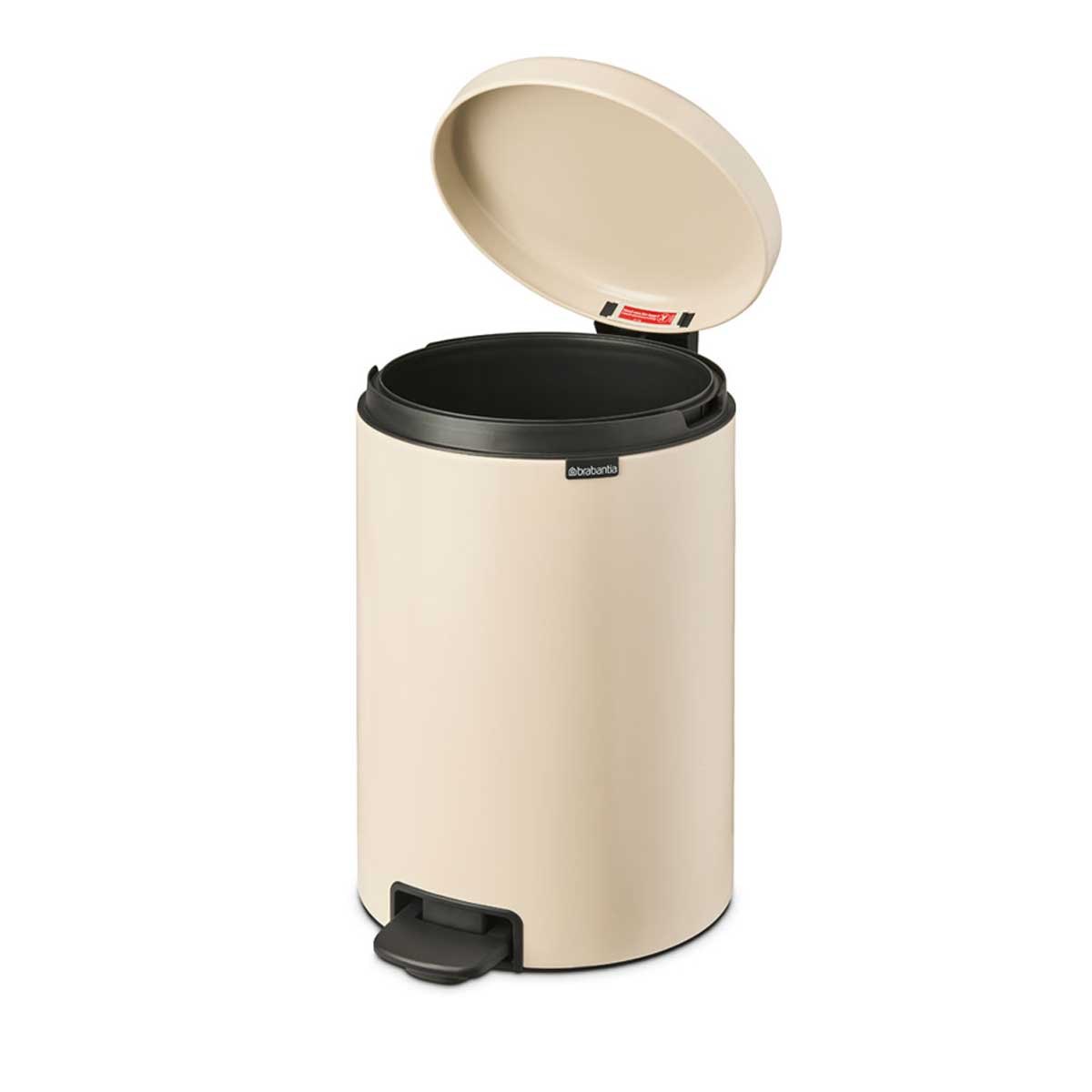 NewIcon a pedale 20 L Soft Beige | Pattumiera — foto 4