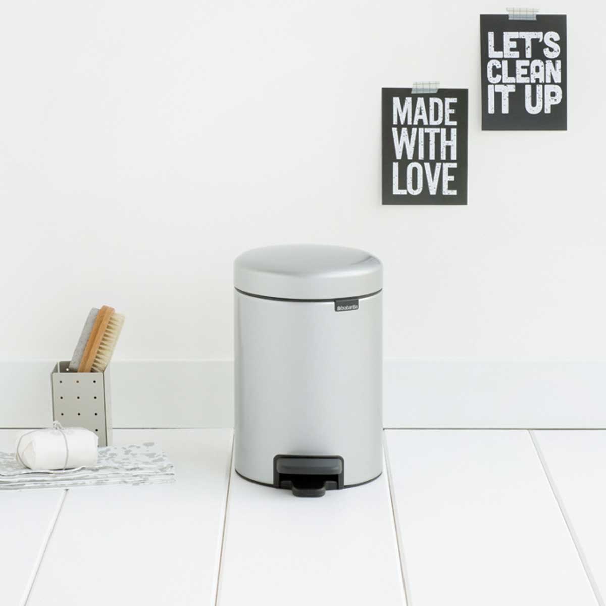 NewIcon a pedale 3 L Metallic Grey | Pattumiera — foto 4