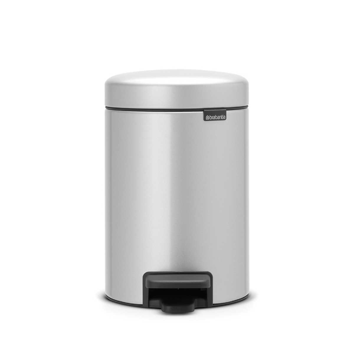 NewIcon a pedale 3 L Metallic Grey | Pattumiera — foto 1