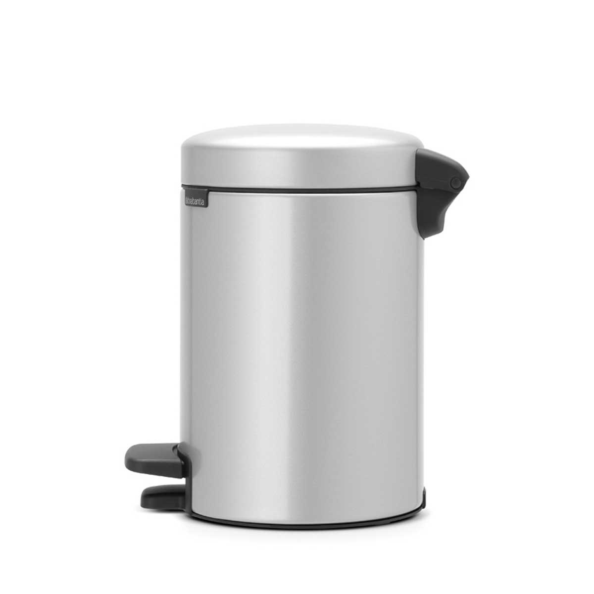 NewIcon a pedale 3 L Metallic Grey | Pattumiera — foto 2