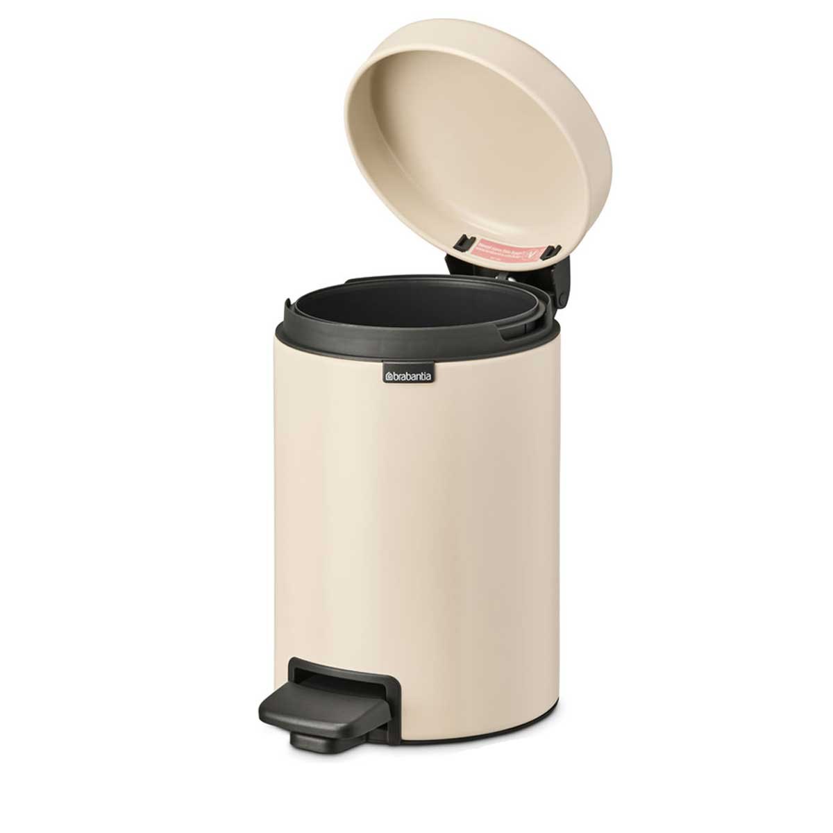 NewIcon a pedale 3 L Soft Beige | Pattumiera — foto 4