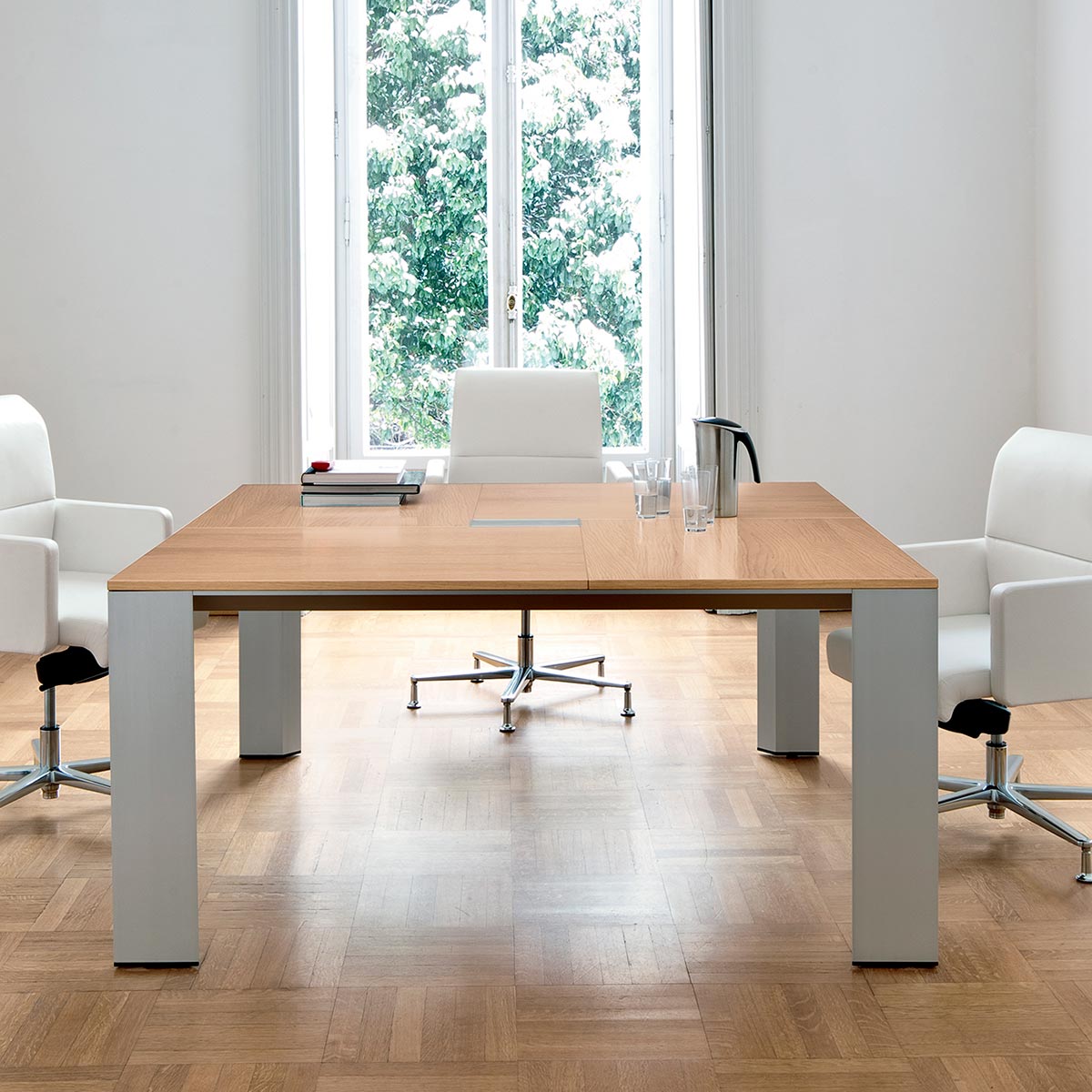 Ono - Tavolo riunione metallico - immagine 2