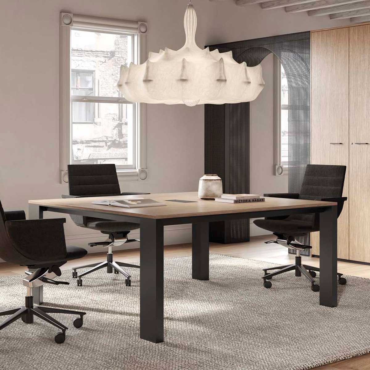 Ono - Tavolo riunione metallico - immagine 5