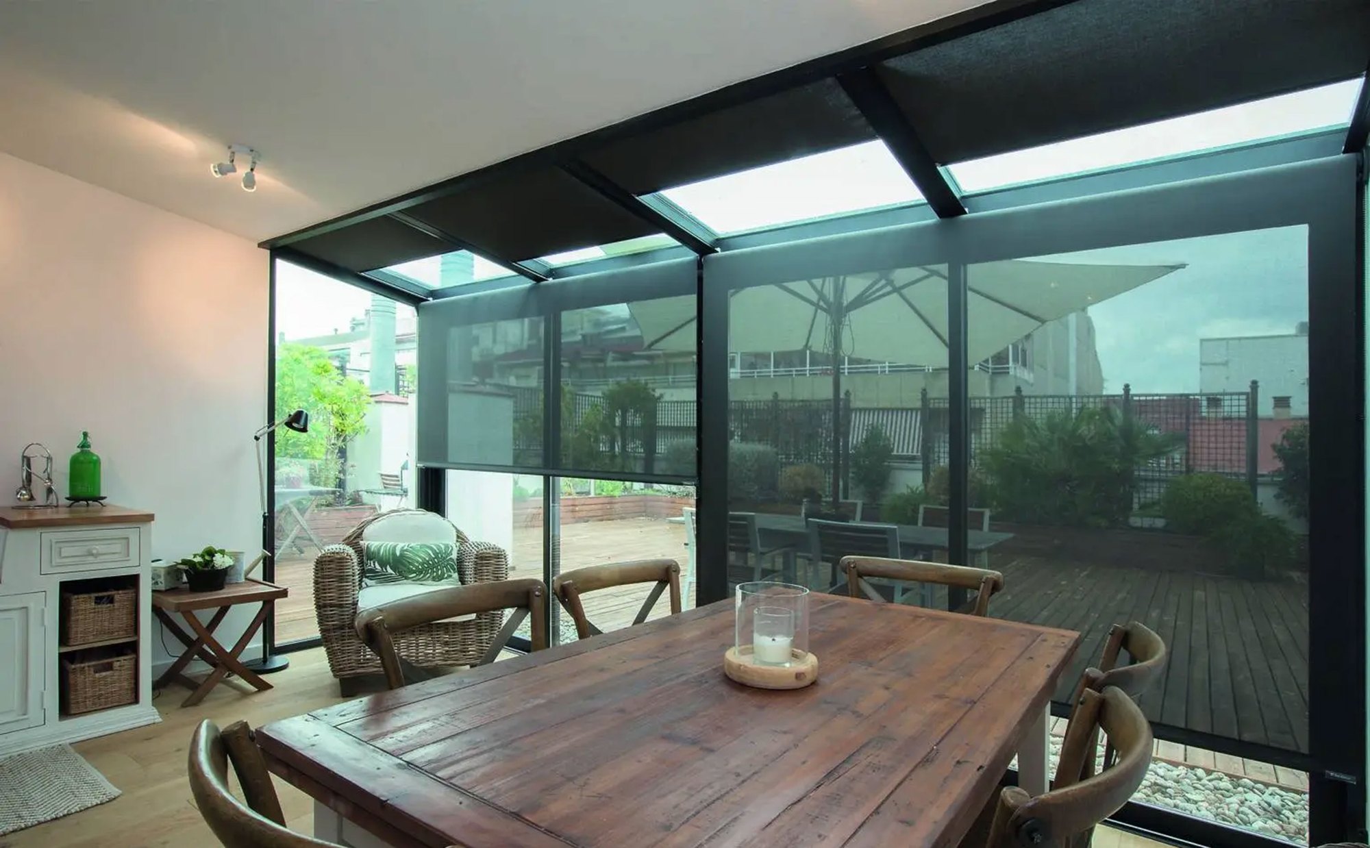Tenda plissé irregolare — foto 4